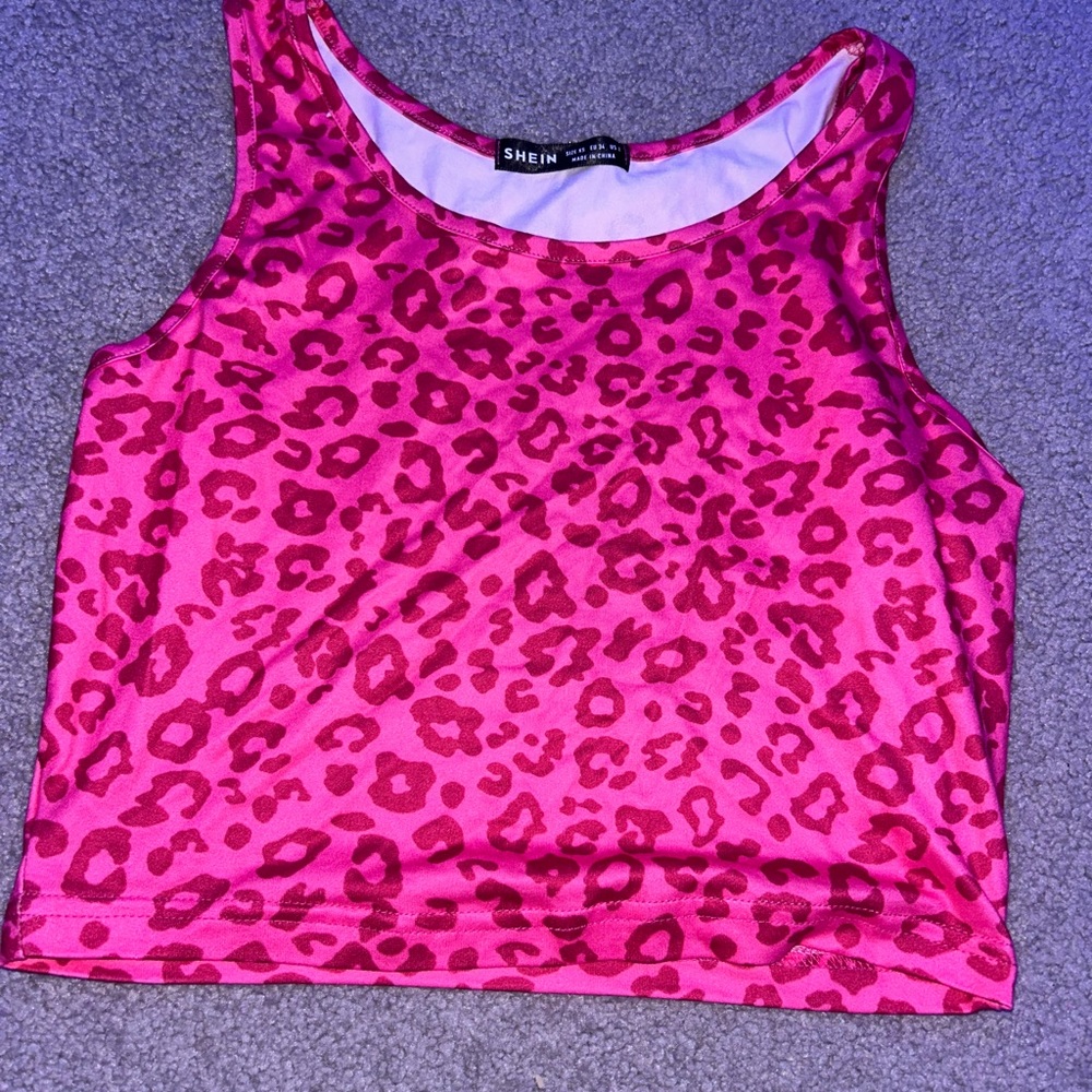 pink shein top